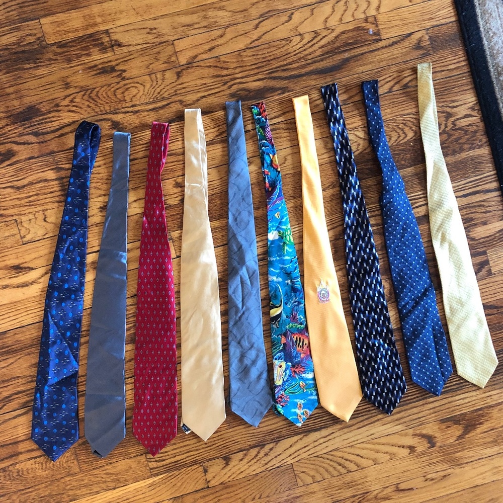 [menswear] 10 Silk Ties for $15